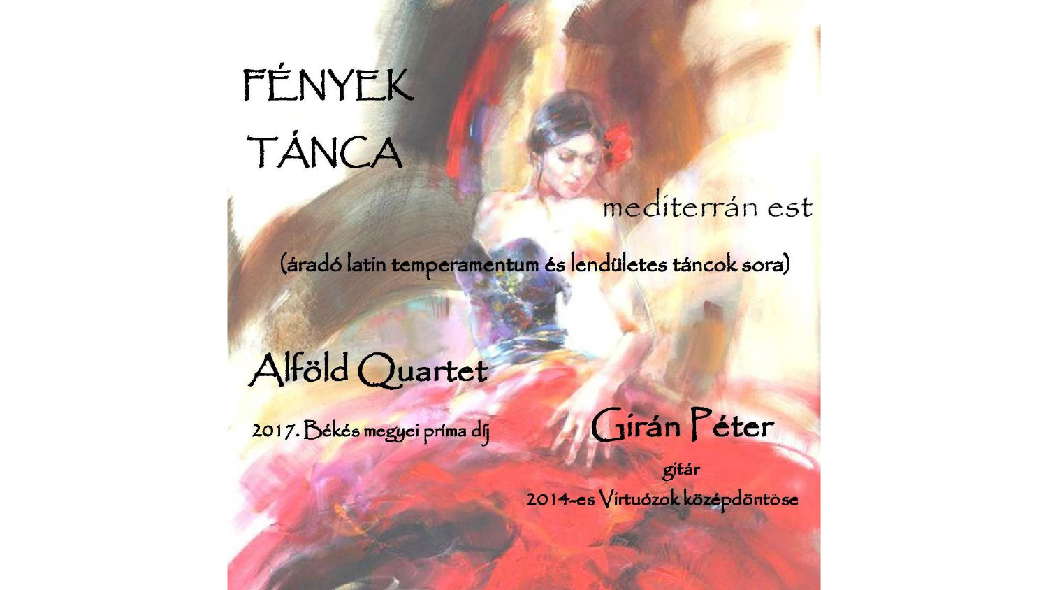 Fények tánca - mediterrán est