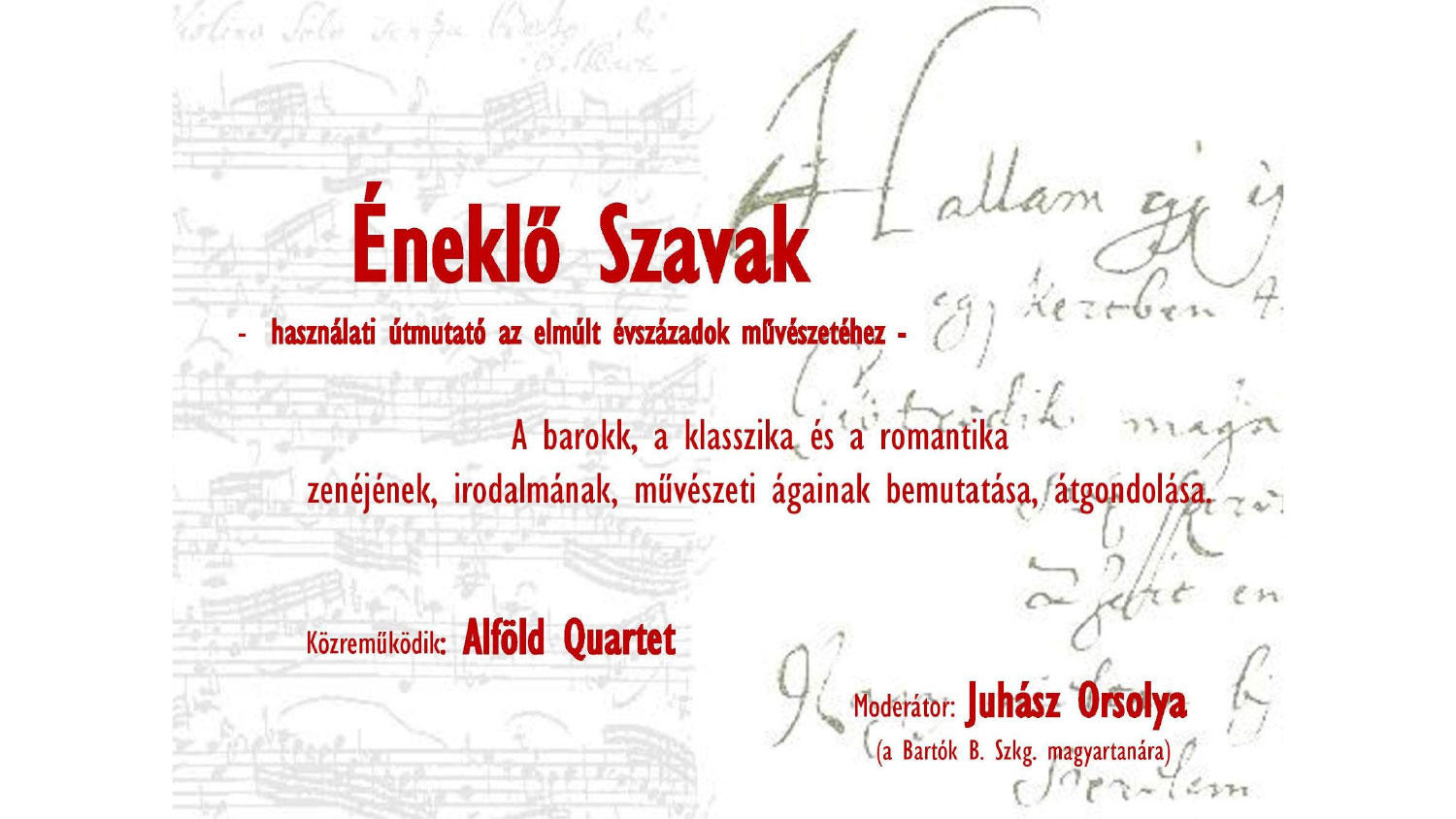 Éneklő Szavak